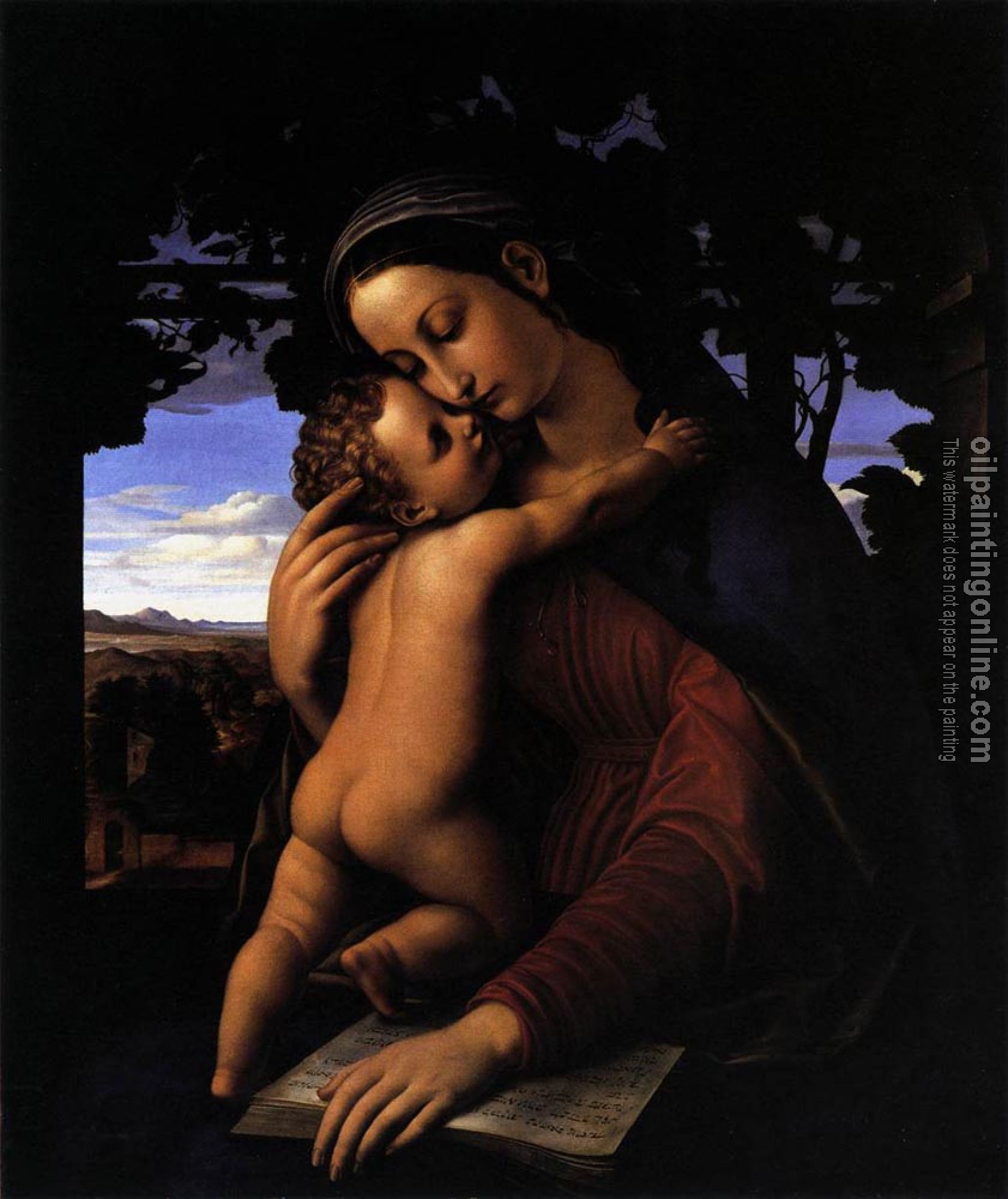 Julius Schnorr von Carolsfeld - Madonna And Child